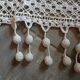 Vintage crochet curtain