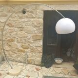Vintage 70s floor lamp adjustable arc