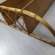 Vintage rattan shelf