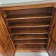 Bookshelf storage furniture bibus shelves solid old teak wood