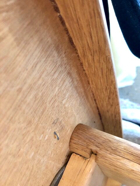 Beech coffee table, Sweden, 1990