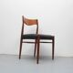 1960s diningchair in teak and leather