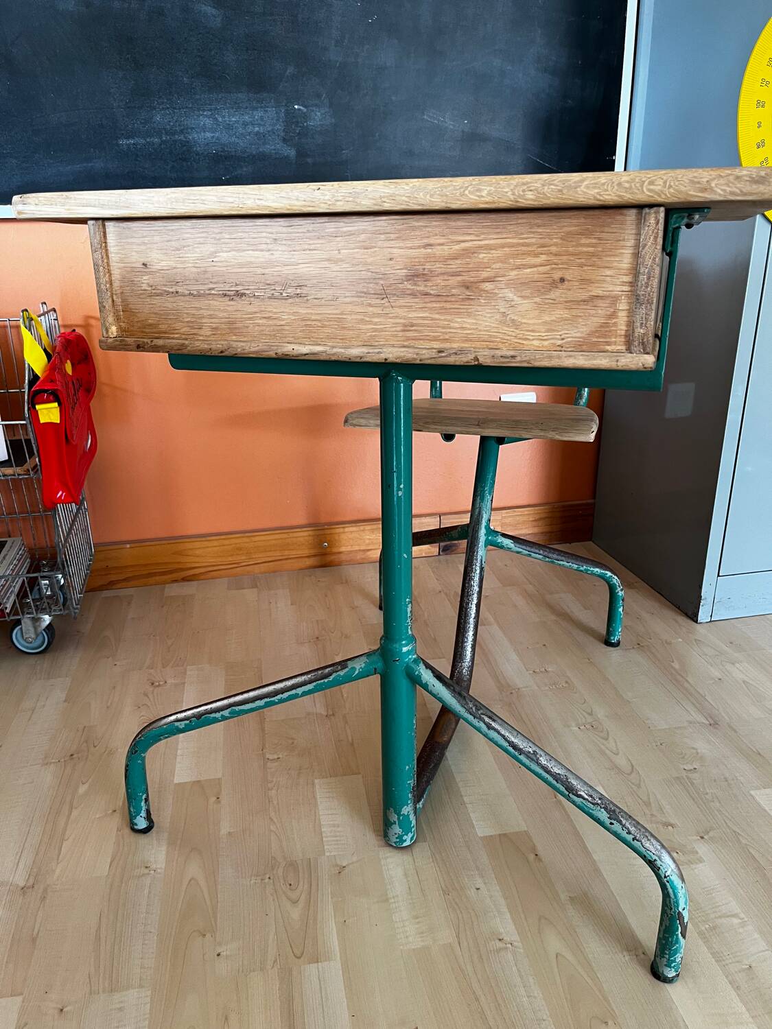 1950s school desk