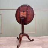 Pedestal Table In Mahogany Tripod, Louis XVI XVIII Eme Century