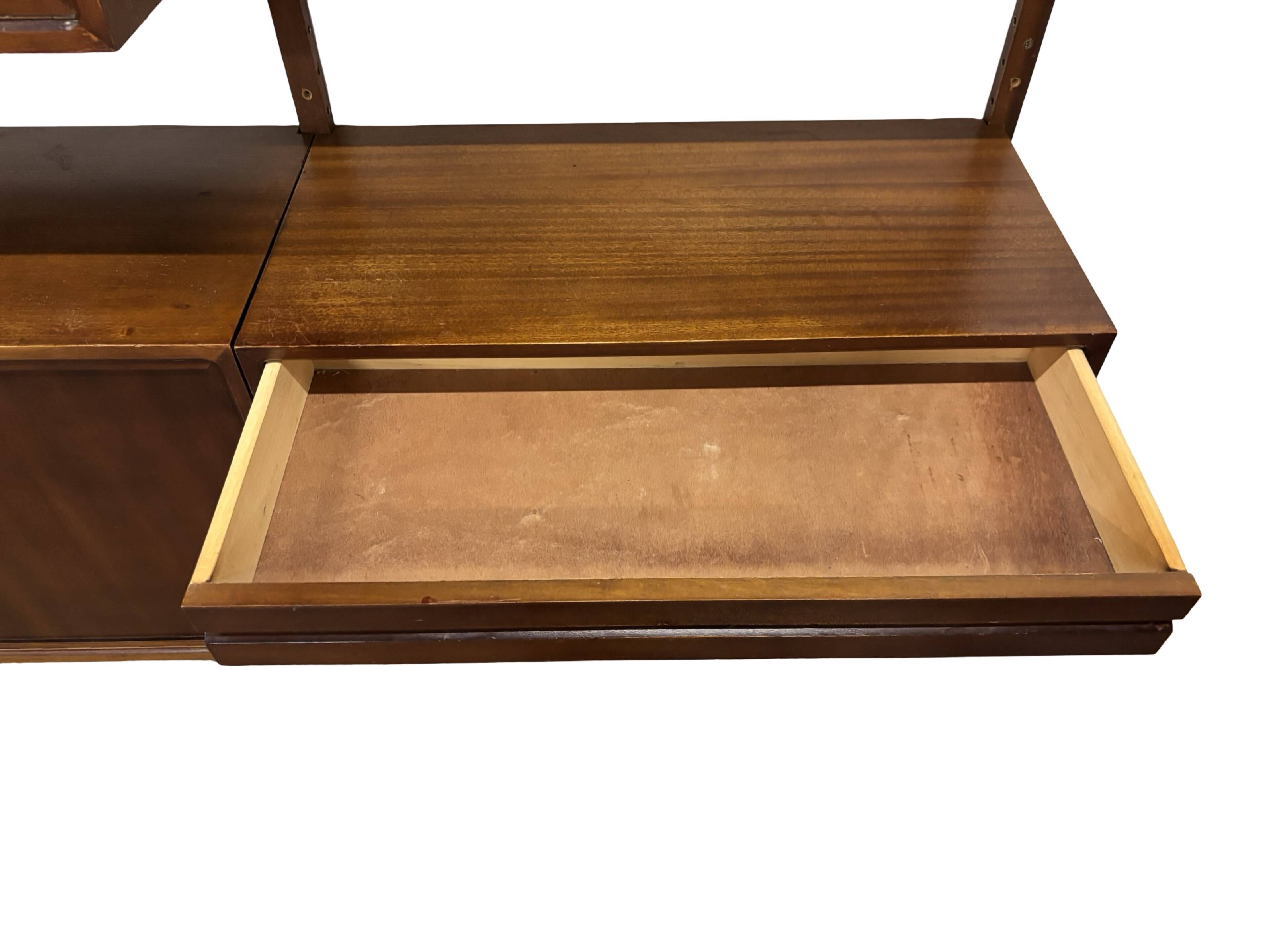 Vintage Poul Cadovius Royal System wall system wall unit