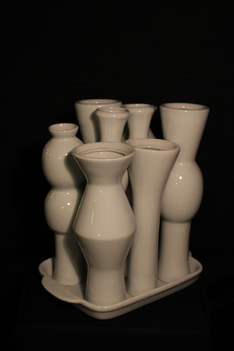 Group of ceramic vases