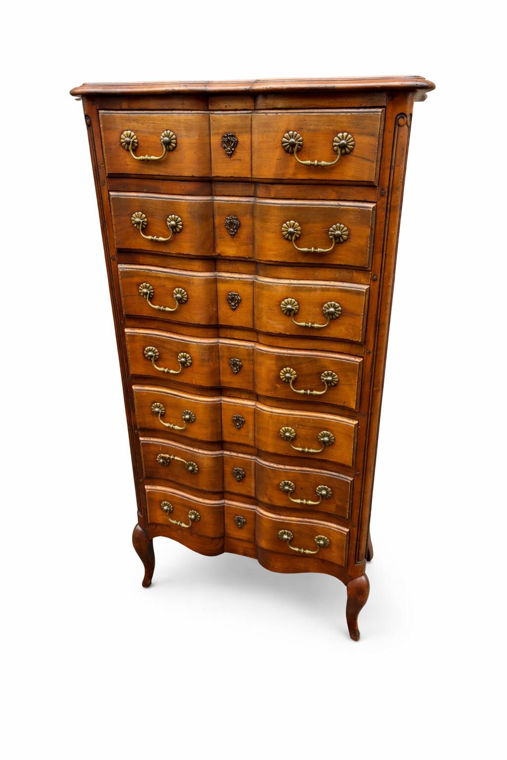 Louis XV Bow-Shape Chest of Drawers