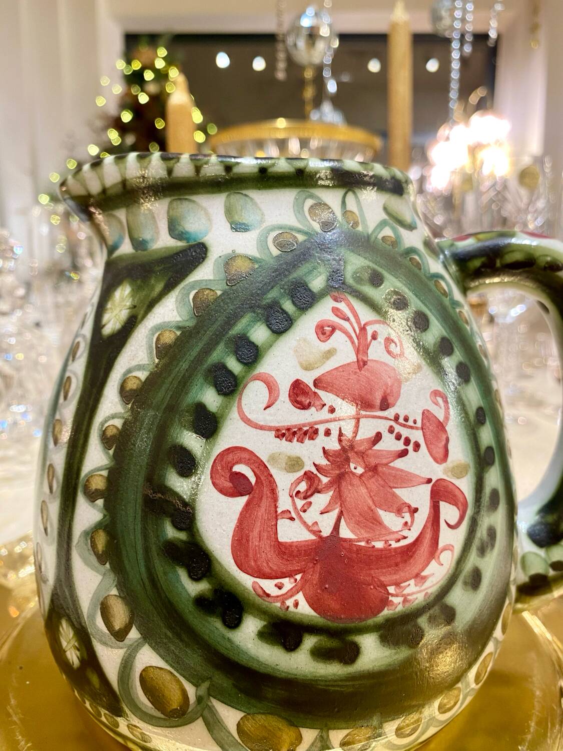 Ceramic pitcher