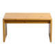 Solid pine bench, Les Arcs 1600, France
