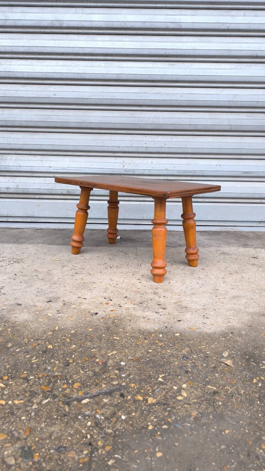Beech stool, step stool, 1960