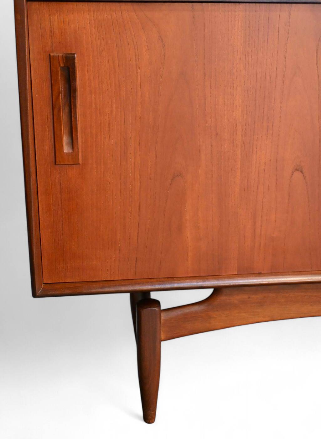 Rare Mid Century Highboard Louis van Teeffelen in Teak