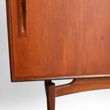 Rare Mid Century Highboard Louis van Teeffelen in Teak