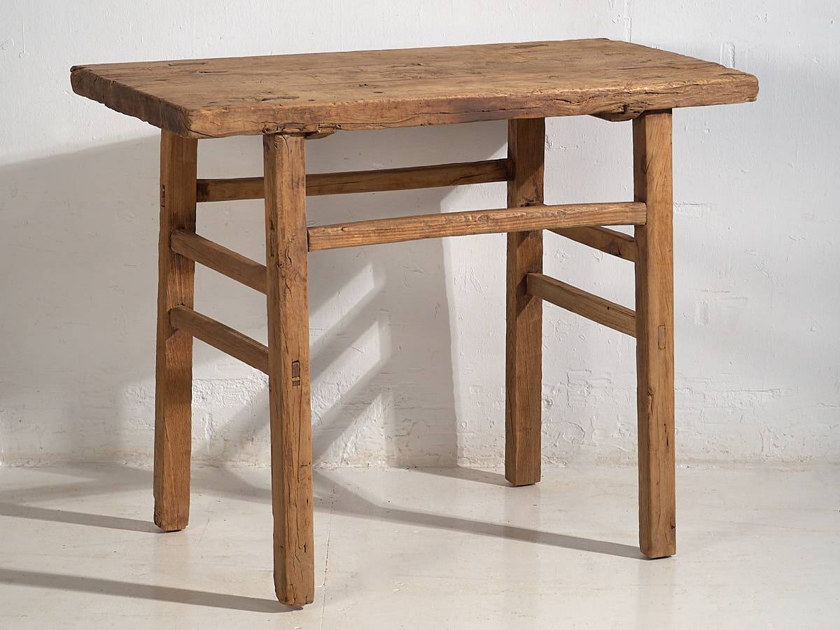 Antique wooden console table (c.1920) #6