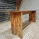 Antique wooden side table bench rural TV cabinet 40 x 200 cm