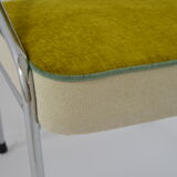Tricolor chrome armchair