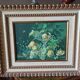 Still life, oil on framed canvas.