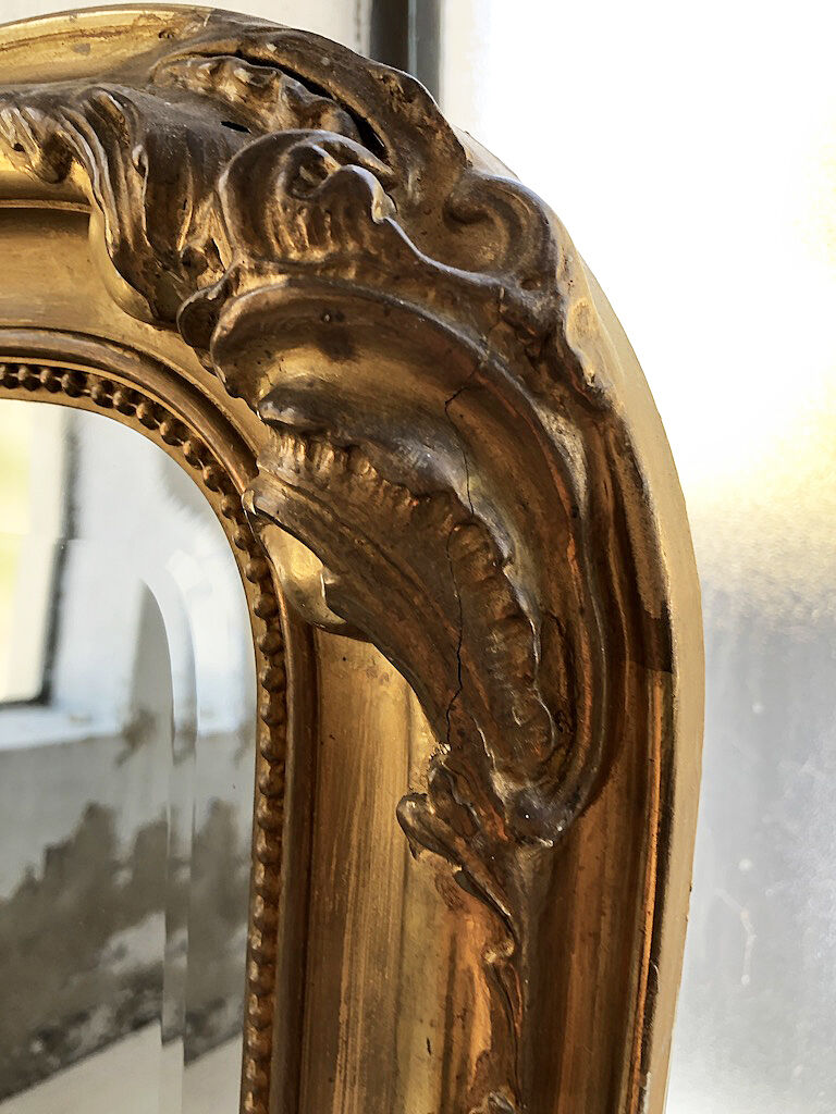 Rockery mirror Louis XV XIXth