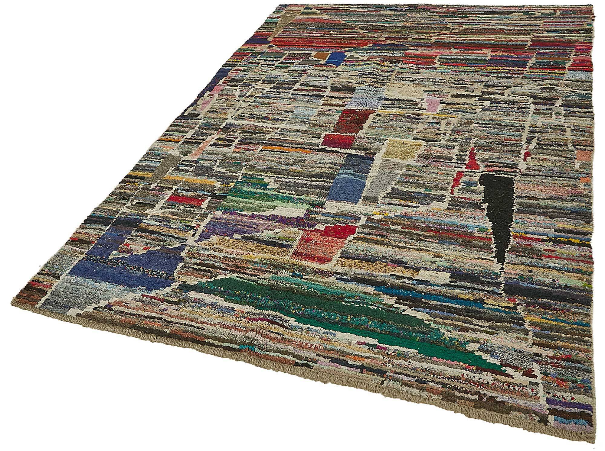 Handwoven Turkish Recycled Boho Rug 170 cm x 266 cm