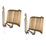 Brass Sconces Set of 2 1960’s