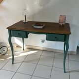 Oak desk with two drawers