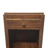 French Faux Bois Metal Cabinet, early 1900s