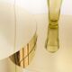 Contemporary handcrafted brass coffee table