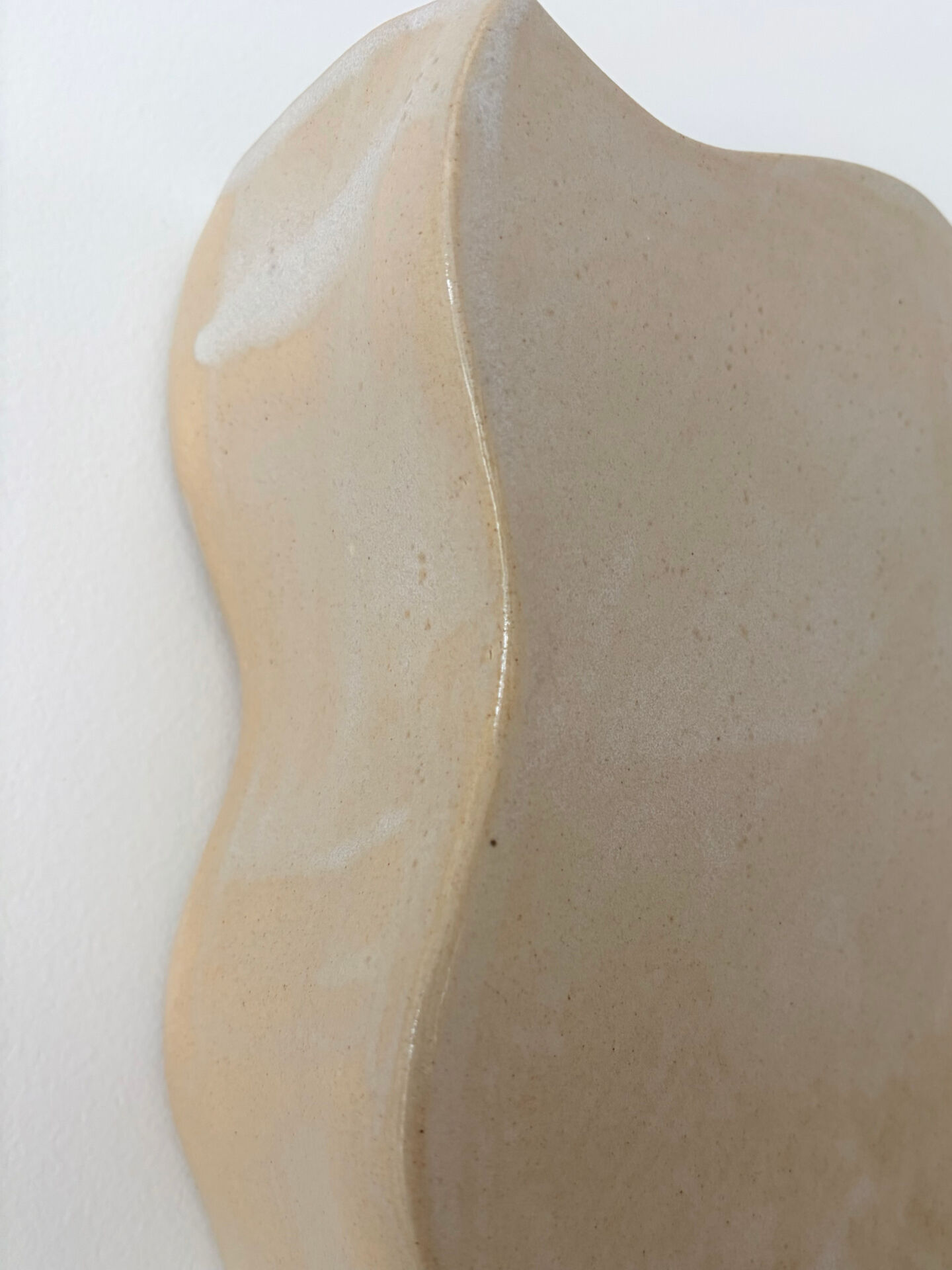 Ceramic wall light