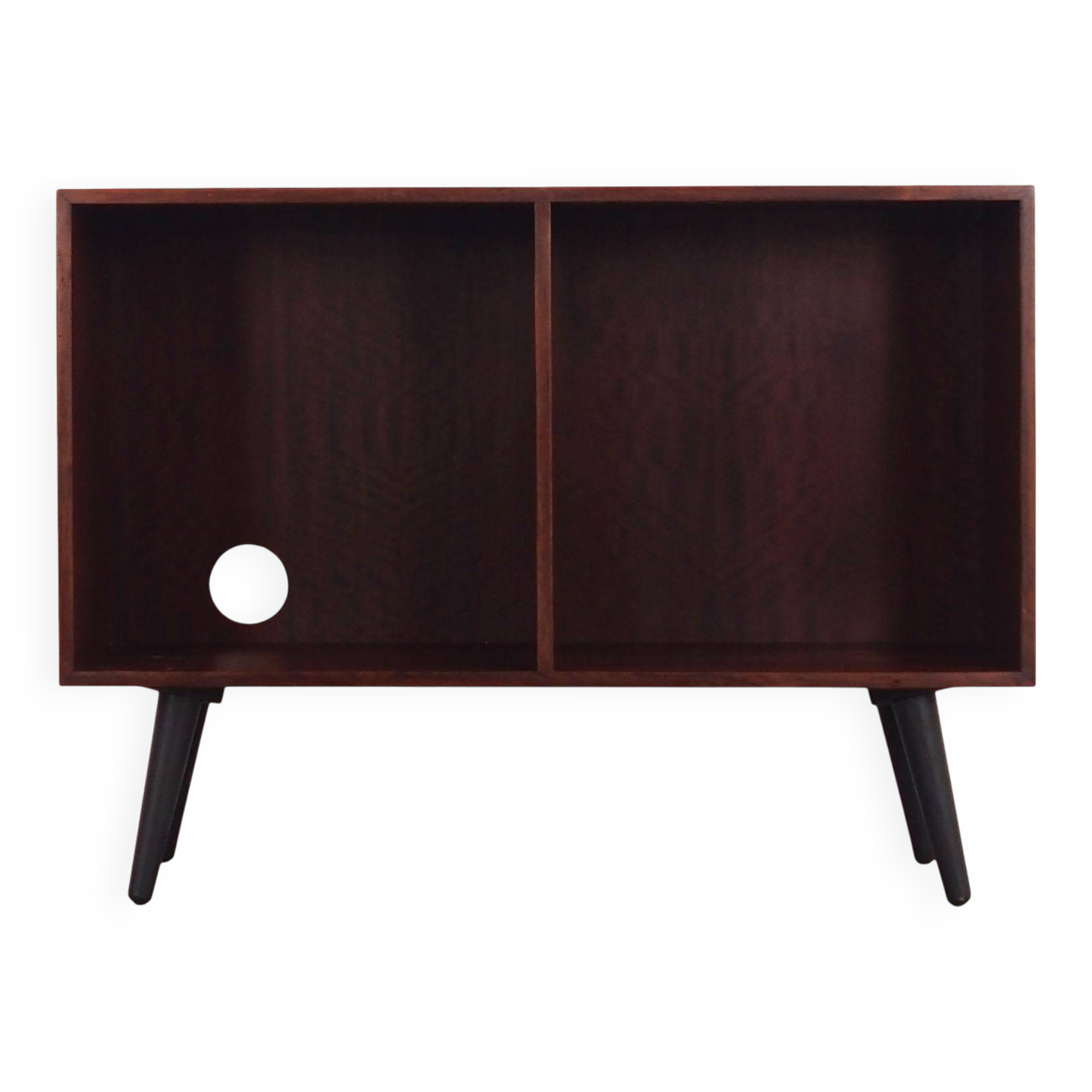 Mahogany bookcase, Danish design, 1970s, manufacturer: Bramin