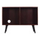 Mahogany bookcase, Danish design, 1970s, manufacturer: Bramin