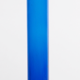 Three cobalt blue candlesticks