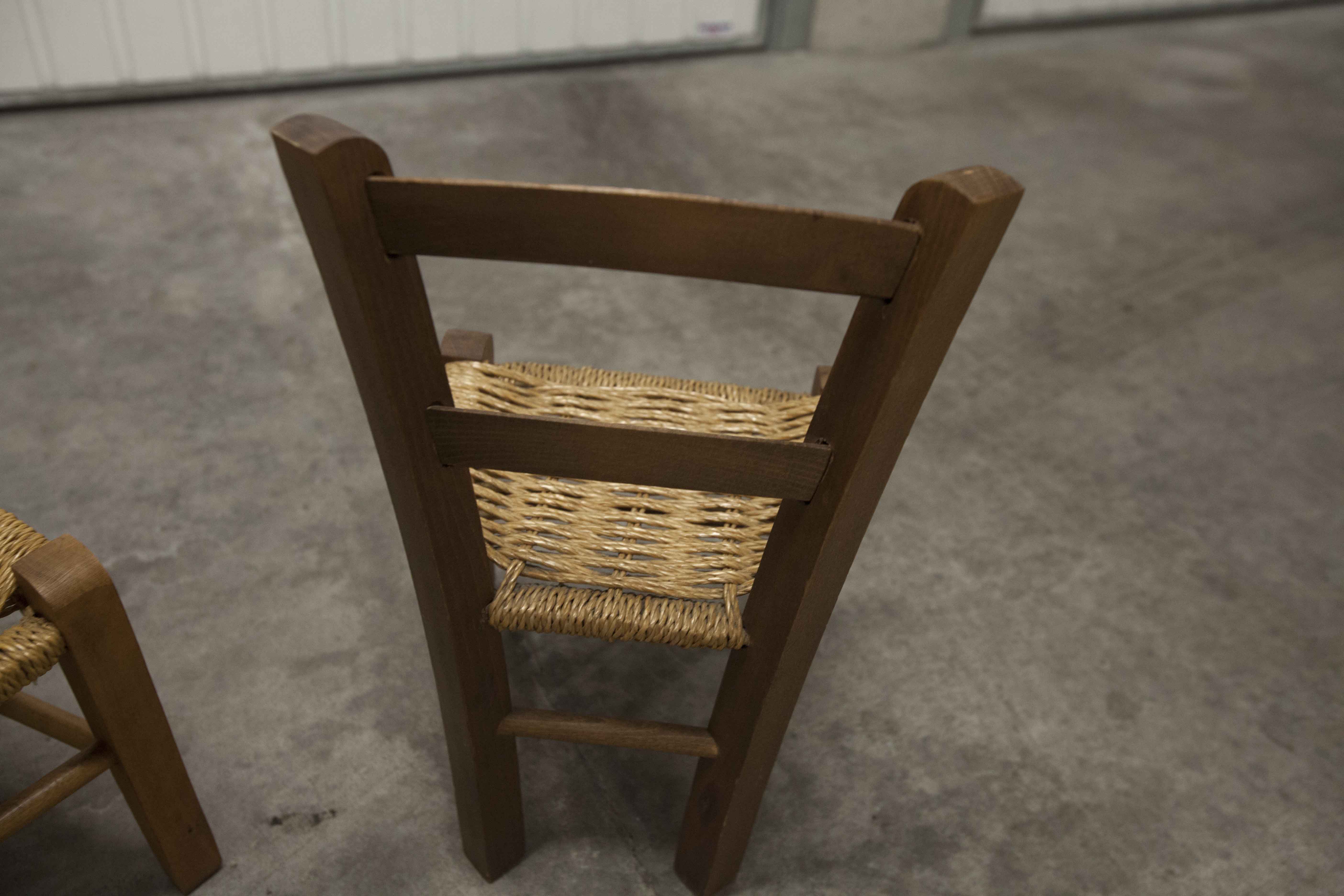 Pair of children's chairs 1960