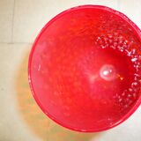 Beautiful vintage red glass vase