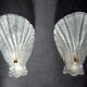 Wall lamps glass shells barovier toso murano