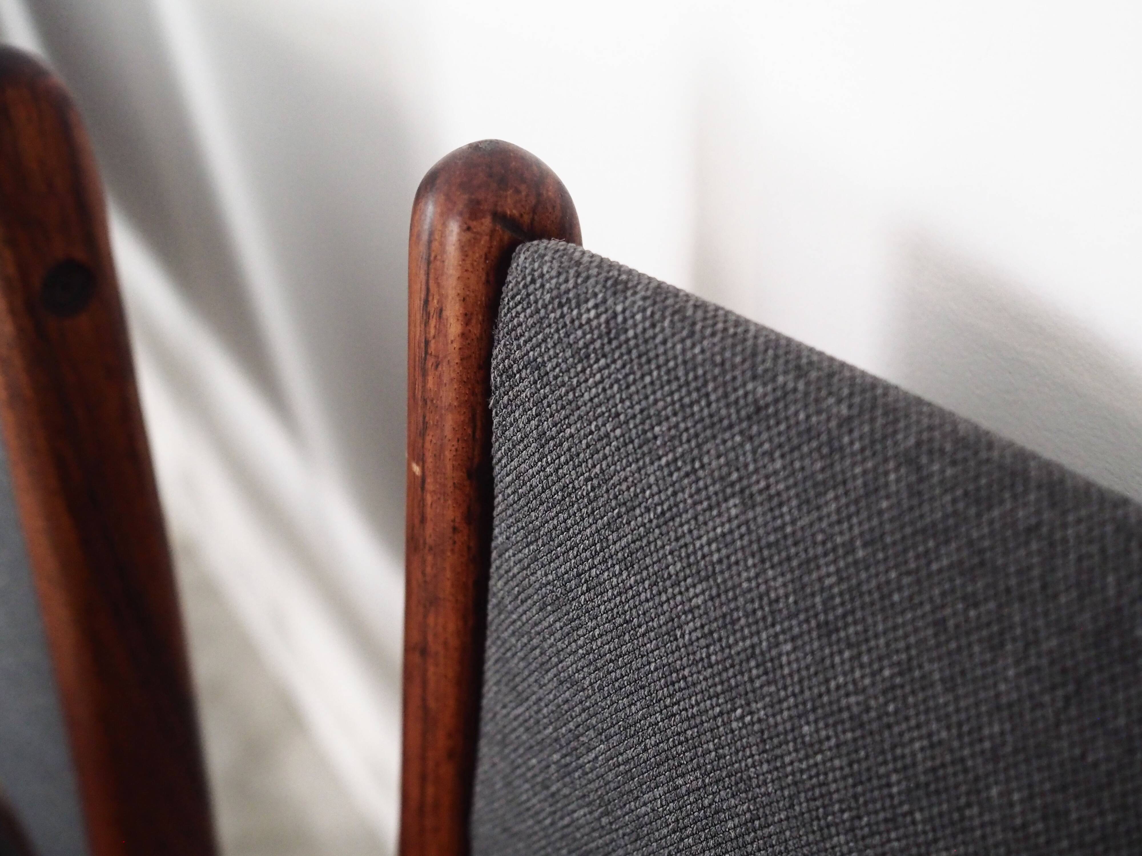Set of six rosewood chairs, Danish design, 1960, designer:Johannes Andersen