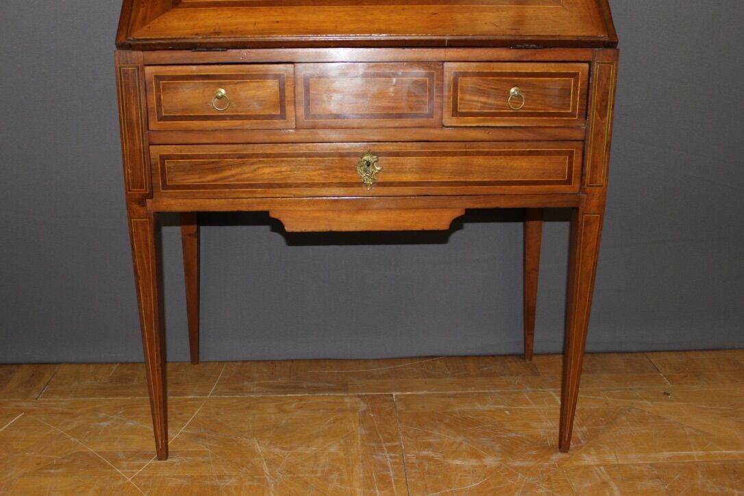 Louis XVI period slant-front desk