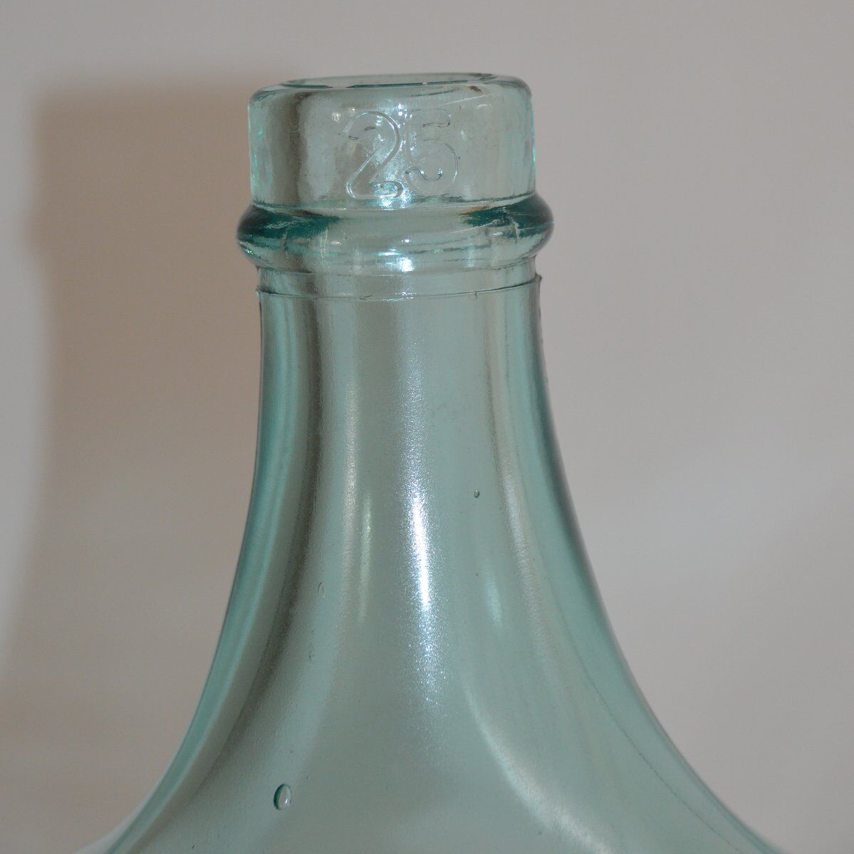 Demijohn glass vintage