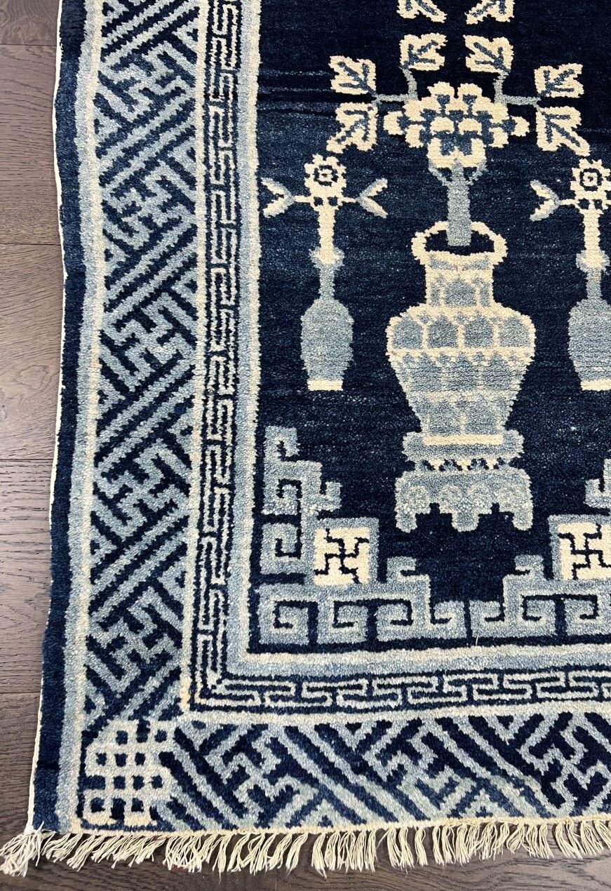 Tapis chinois antique fait main