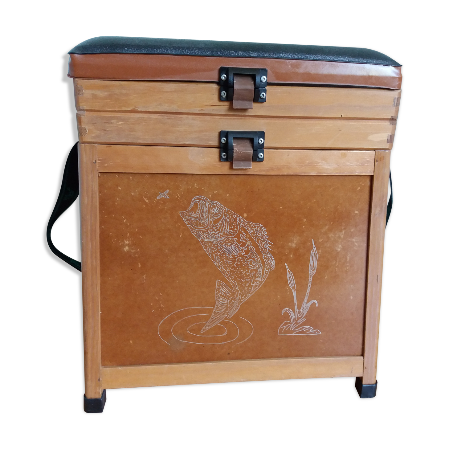 Fishing chest stool
