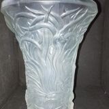 Marine life vase in glass by Josef Inwald for Barolac