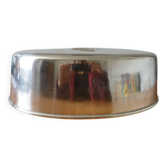Ecruis monogrammed silver-plated metal serving bell 240517
