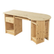 Solid wood desk from the 1980s