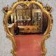 Large Baroque Louis XV Style Mirror in gilded wood from the early 20th century