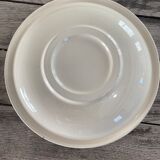 Plat faïence motif floral
