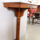 Console Table In Cherry Wood And Marble Top, Early 19th Century