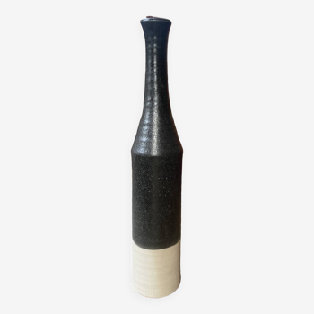 Large decorative ceramic bottle 52cm