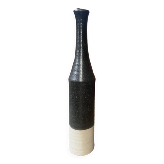 Large decorative ceramic bottle 52cm