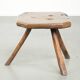 Tabouret/table d'appoint anglais antique unique du XVIIe siècle
