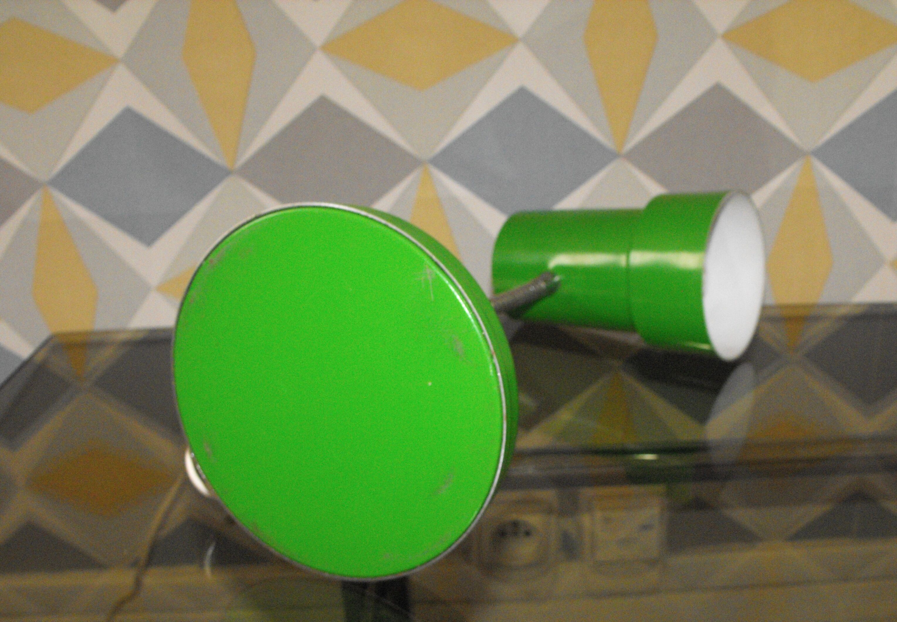 Desk lamp, green apple 70