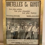 Advertising display frame “Bretelles Ch. GUYOT”