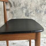 Pair of Scandinavian chairs by Hans Olsen for Frem Rojle - 1960s